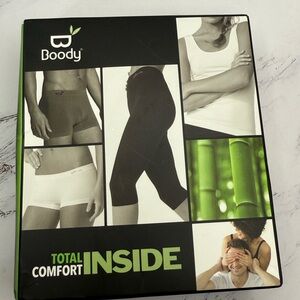 Boody Boyleg Briefs, 2-pack, nude small New in box